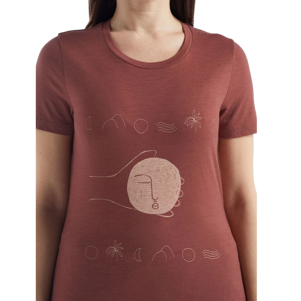 Icebreaker Tech Lite II SS Tee Moon Sonnet Women 6 Icebreaker Tech Lite II SS Tee Moon Sonnet Women - Image 6
