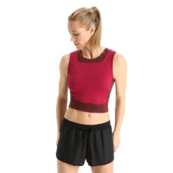 Icebreaker Zoneknit Cropped Bra-Tank Women 16 Icebreaker Zoneknit Cropped Bra-Tank Women -Edelrid Shop 0A56FC558 1