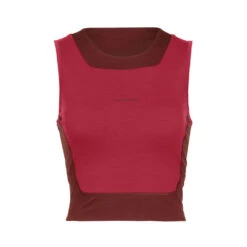 Icebreaker Zoneknit Cropped Bra-Tank Women 15 Icebreaker Zoneknit Cropped Bra-Tank Women -Edelrid Shop 0A56FC558 FRONT