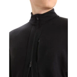 Icebreaker Mens Quantum III LS Zip -Edelrid Shop 0A56FP001 5