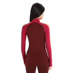 Icebreaker Womens ZoneKnit 260 LS Half Zip 14 Icebreaker Womens ZoneKnit 260 LS Half Zip -Edelrid Shop 0A56HI561 2