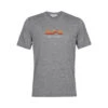 Icebreaker Mens Tech Lite II SS Tee Mountain Geology