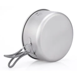 Keith 2 Piece Titanium Pot And Pan Cookset 950ml + 600ml 15 Keith 2 Piece Titanium Pot And Pan Cookset 950ml + 600ml -Edelrid Shop 1505804945238343