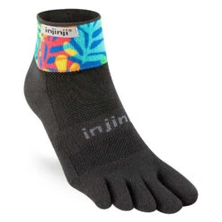 Injinji Spectrum Trail Midweight Mini-Crew Socks