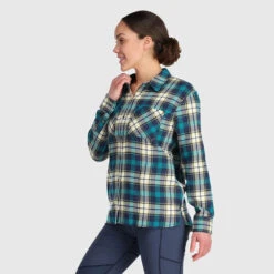 Outdoor Research Feedback Flannel Shirt Womens -Edelrid Shop 2832352207a3
