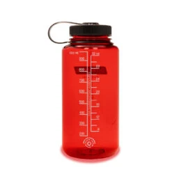 Nalgene Sustain Wide Mouth Bottle 1L -Edelrid Shop 32oz WM RED 1010x1516 BACK