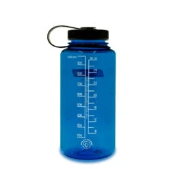 Nalgene Sustain Wide Mouth Bottle 1L -Edelrid Shop 32oz WM Slate Blue Back