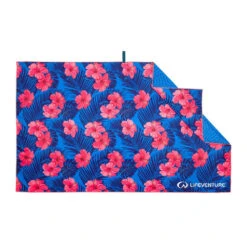 Lifeventure Recycled SoftFibre Trek Towel -Edelrid Shop 63605 printed towel oahu 1