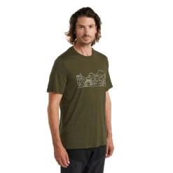 Icebreaker Tech Lite II SS Tee Combi Ski Trip Men 16 Icebreaker Tech Lite II SS Tee Combi Ski Trip Men -Edelrid Shop FW21 MEN TECH LITE II SS TEE COMBI SKI TRIP 0A59J4069 1