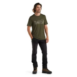 Icebreaker Tech Lite II SS Tee Combi Ski Trip Men 18 Icebreaker Tech Lite II SS Tee Combi Ski Trip Men -Edelrid Shop FW21 MEN TECH LITE II SS TEE COMBI SKI TRIP 0A59J4069 3