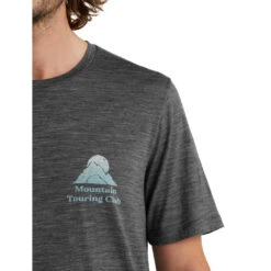 Icebreaker Tech Lite II SS Tee Mountain Touring Club Men -Edelrid Shop FW21 MEN TECH LITE II SS TEE MOUNTAIN TOURING CLUB 0A59J7004 4