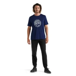 Icebreaker Tech Lite II SS Tee Move To Natural Men -Edelrid Shop FW21 MEN TECH LITE II SS TEE MOVE TO NATURAL MOUNTAIN 0A59J3466 3