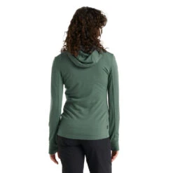 Icebreaker Quantum III LS Zip Hoodie Women -Edelrid Shop FW21 WOMEN QUANTUM III LS ZIP HOODIE 0A59JW065 2