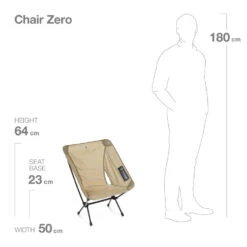 Helinox Chair Zero 28 Helinox Chair Zero -Edelrid Shop Helinox191001R1Chair ZeroSandDims Metric 1589244585494