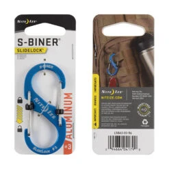 Nite Ize Slidelock Aluminium S-Biner #3 -Edelrid Shop LSBA3 03 R6 P 0003 SQRGB l