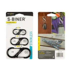 Nite Ize Slidelock Steel S-Biner 3 Pack