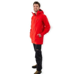 Odyssey Jacket Men -Edelrid Shop Odessey Chilli Mens left
