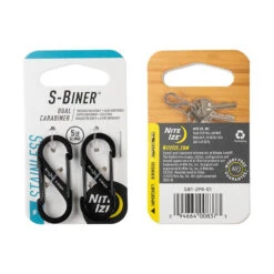 Nite Ize Steel S-Biner #1 2 Pack