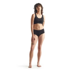 Icebreaker Anatomica Seamless Sport Hipkini Women -Edelrid Shop SS21 WOMEN ANATOMICA SEAMLESS SPORT HIPKINI BLACK 104994001 4