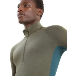 Icebreaker ZoneKnit 260 LS Half Zip Mens -Edelrid Shop SS23 Men 260 ZoneKnit LS Half Zip 0A56HF797 6