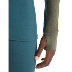 Icebreaker ZoneKnit 260 LS Half Zip Mens -Edelrid Shop SS23 Men 260 ZoneKnit LS Half Zip 0A56HF797 7