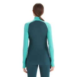 Icebreaker Womens ZoneKnit 260 LS Half Zip 20 Icebreaker Womens ZoneKnit 260 LS Half Zip -Edelrid Shop SS23 Women 260 ZoneKnit LS Half Zip 0A56HI839 2