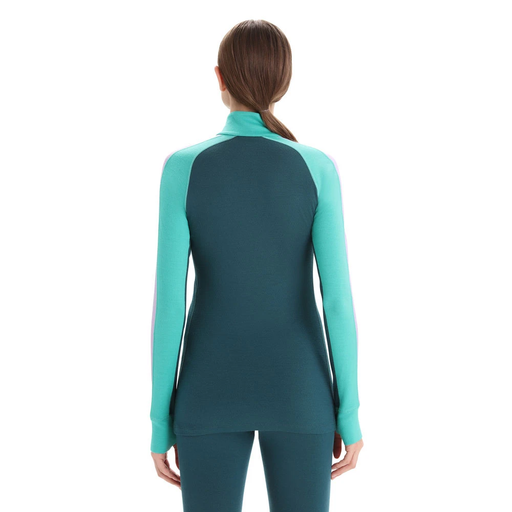Icebreaker Womens ZoneKnit 260 LS Half Zip 9 Icebreaker Womens ZoneKnit 260 LS Half Zip - Image 9