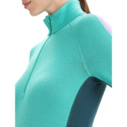 Icebreaker Womens ZoneKnit 260 LS Half Zip 23 Icebreaker Womens ZoneKnit 260 LS Half Zip -Edelrid Shop SS23 Women 260 ZoneKnit LS Half Zip 0A56HI839 6