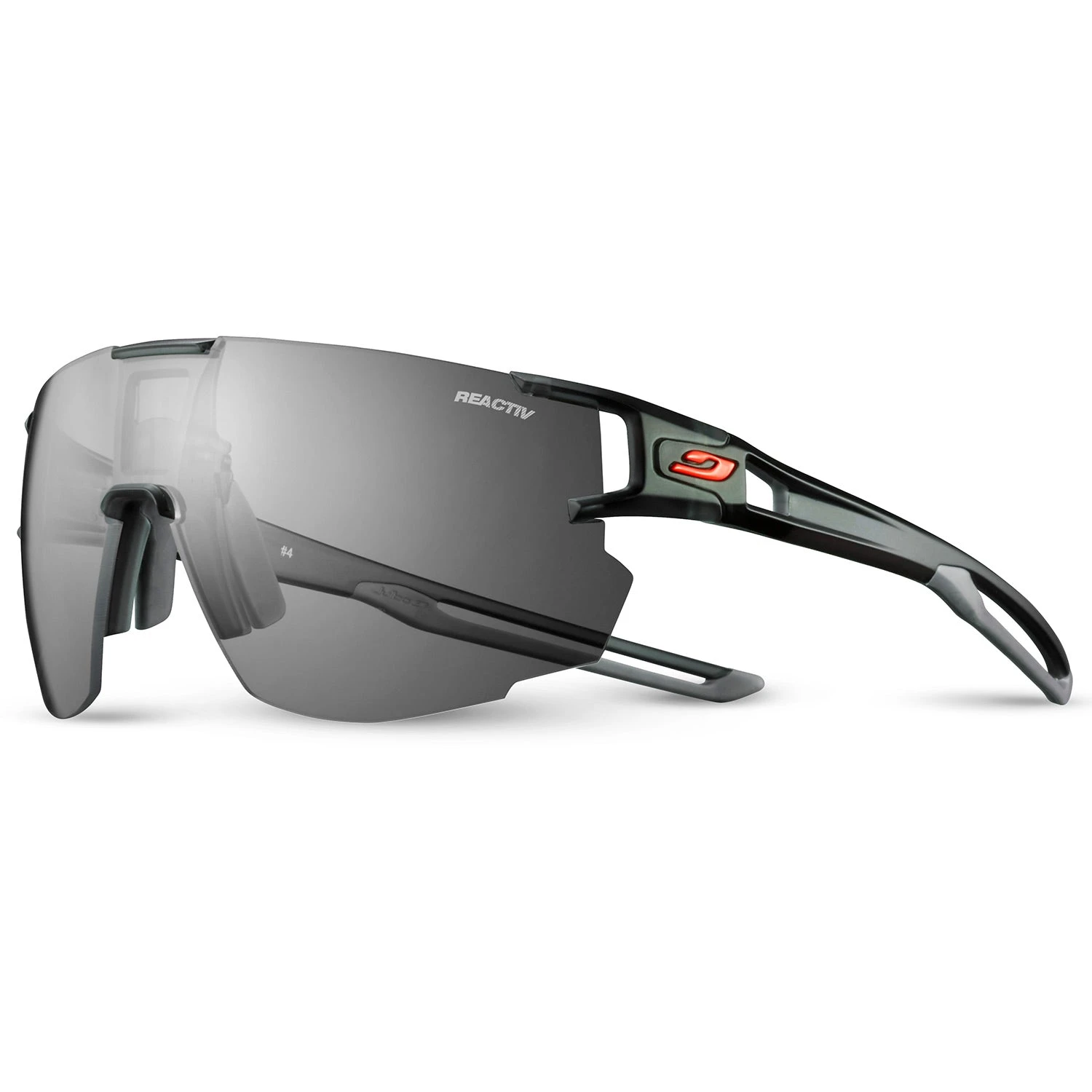 Julbo Aerospeed Black Translucent Reactiv Performance 0-3 Clearance 1 Julbo Aerospeed Black Translucent Reactiv Performance 0-3 Clearance