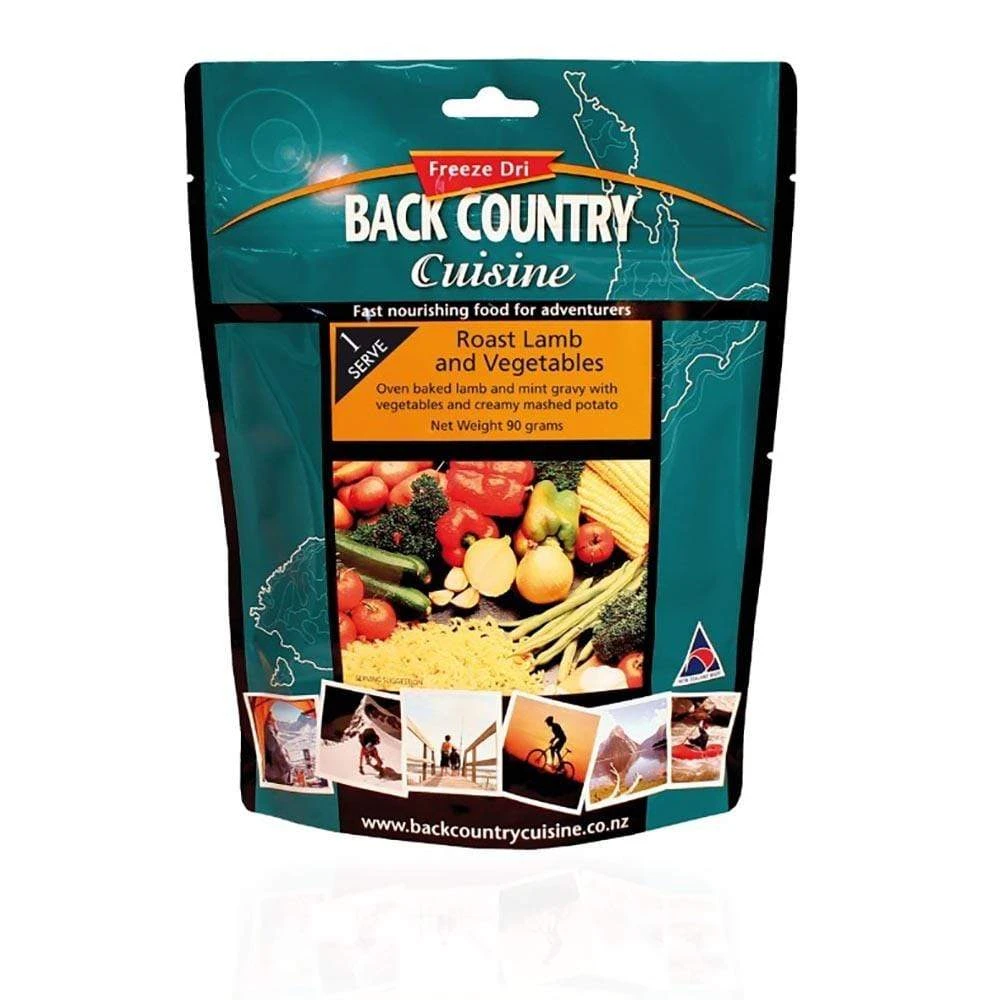 Back Country Food Roast Lamb & Veggies 1 Back Country Food Roast Lamb & Veggies