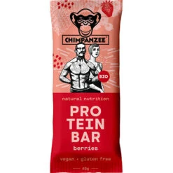 Chimpanzee Vegan Protein Bar 40g -Edelrid Shop berries