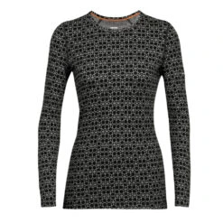 Icebreaker 250 Vertex LS Crewe Alpine Geo Womens