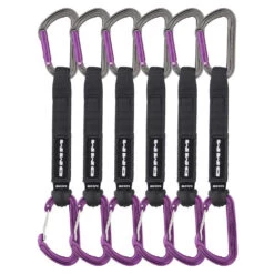 DMM Shadow/Spectre Hybrid Quickdraw 6 Pack 7 DMM Shadow/Spectre Hybrid Quickdraw 6 Pack -Edelrid Shop c63 13569 a301 358pr 18p6 shadow spectre hybrid quickdraw 18cm 6pack titanium purple