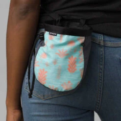 Prana Graphic Chalk Bag With Belt -Edelrid Shop coalfoliage