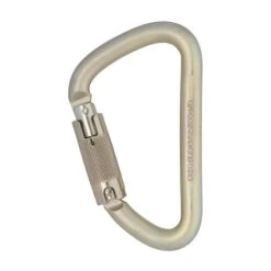 DMM 12mm Steel Klettersteig Locksafe Light Gold