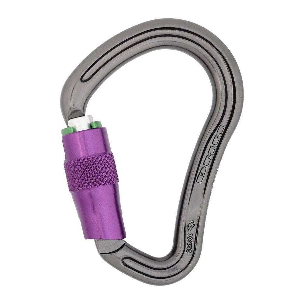 DMM 30kN Boa HMS Durolock BLT/Purple 1 DMM 30kN Boa HMS Durolock BLT/Purple