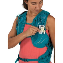 Osprey Dyna 15 With Reservoir -Edelrid Shop dyna15wres s22 detail1 verdigrisgreen