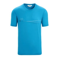 Icebreaker Tech Lite II SS Tee Cadence Paths Mens