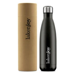 Laken LakenJoy Narrow Mouth Stainless Thermo Bottle 500mL -Edelrid Shop insulated bottle 05l stainless steel lakenjoy narrow mouth