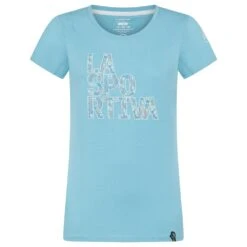 La Sportiva Pattern T-Shirt Women -Edelrid Shop la sportiva la sportiva pattern t shirt women md pacific blue other gear lasi36621621m 16160398409864