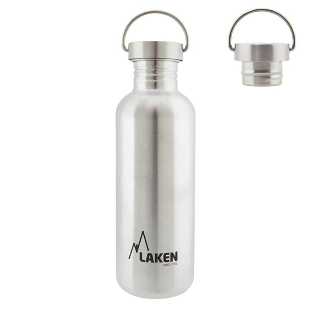 Laken Stainless Steel Basic Bottle W S/S Cap 2 Laken Stainless Steel Basic Bottle W S/S Cap - Image 2