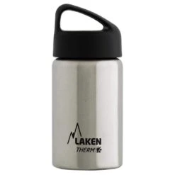 Laken Wide Mouth Classic Thermo Bottle 0.35L -Edelrid Shop laken laken wide mouth classic thermo bottle 0 35l 350ml plain other gear lakta3 19016070955157