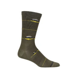 Icebreaker Lifestyle Ultralight Crew Backcountry Camp Socks Men -Edelrid Shop lod3