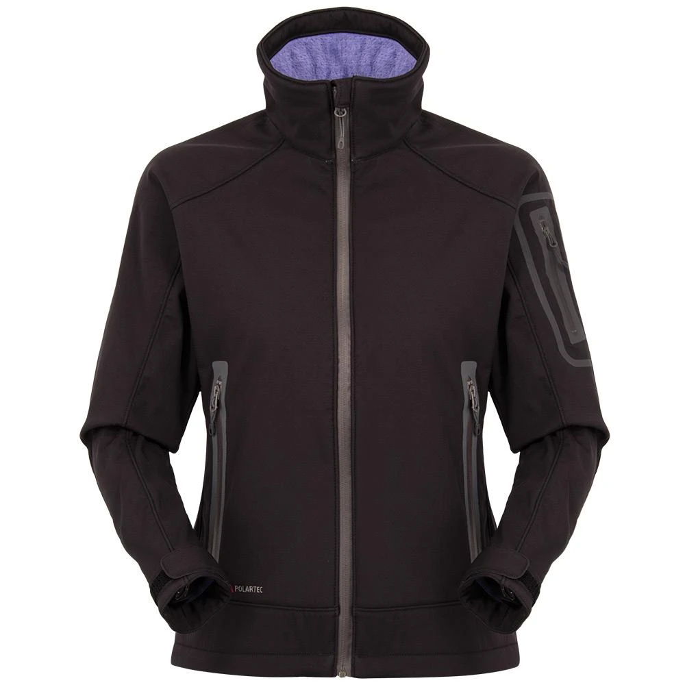 Amelie Softshell Black Jacket Women 1 Amelie Softshell Black Jacket Women