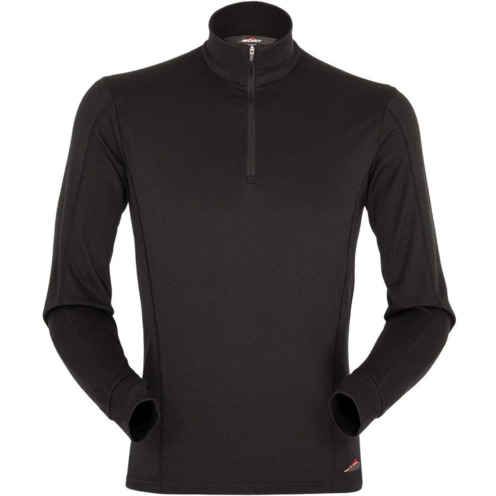 Power Dry Long Sleeve Zip Polo Men 1 Power Dry Long Sleeve Zip Polo Men