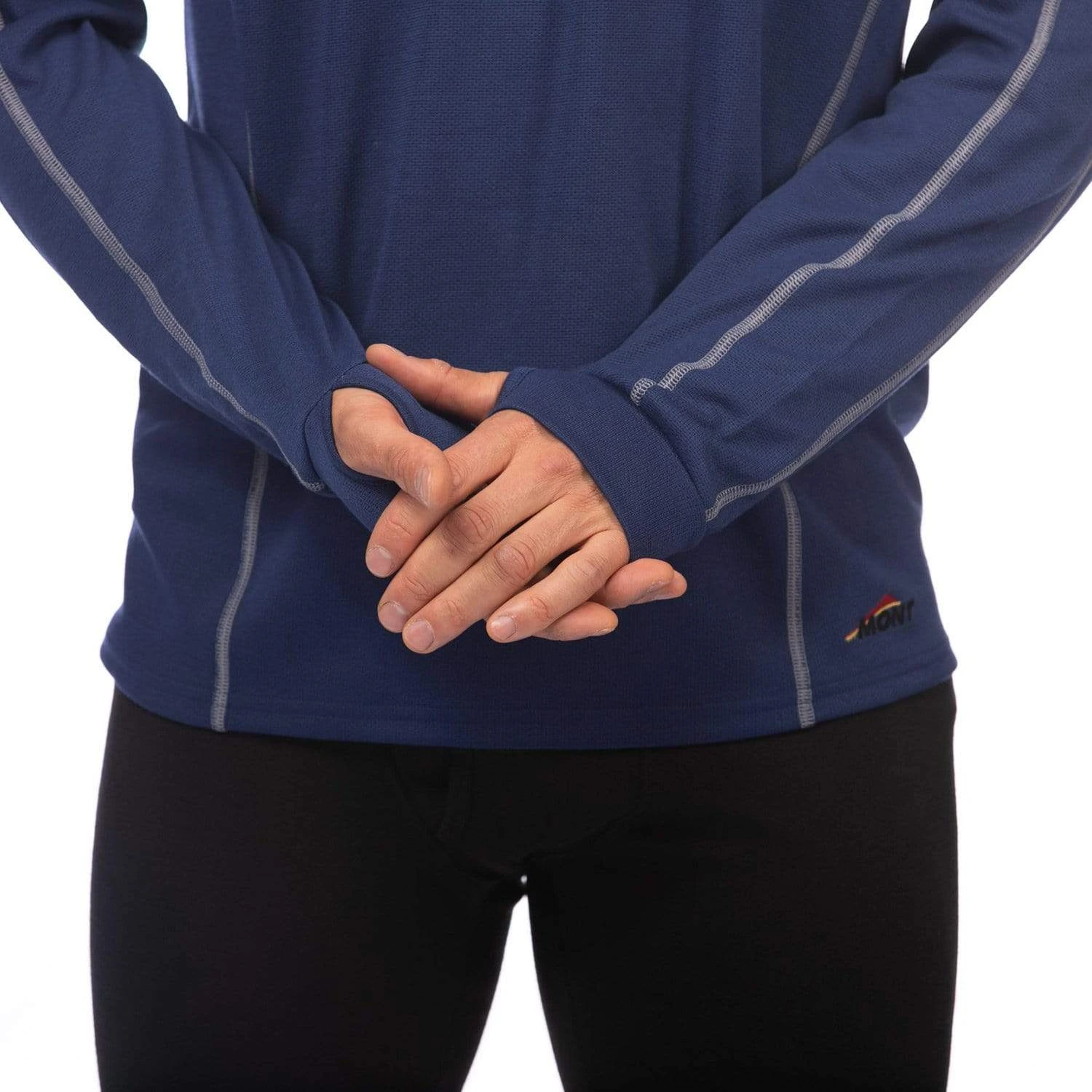 Power Dry Long Sleeve Zip Polo Men 6 Power Dry Long Sleeve Zip Polo Men - Image 6