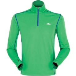 Reactor Long Sleeve Zip Tee Men -Edelrid Shop mont reactor long sleeve zip tee men 2xl amazon green men 68 30 67 13671753613448
