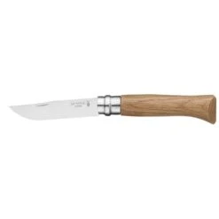 Opinel Knife Stainless No8 Classic -Edelrid Shop opinel opinel knife stainless no8 classic oak other gear 002021 23991304618133