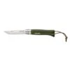 Opinel Trekking Knife Stainless No8 W Leather Thong