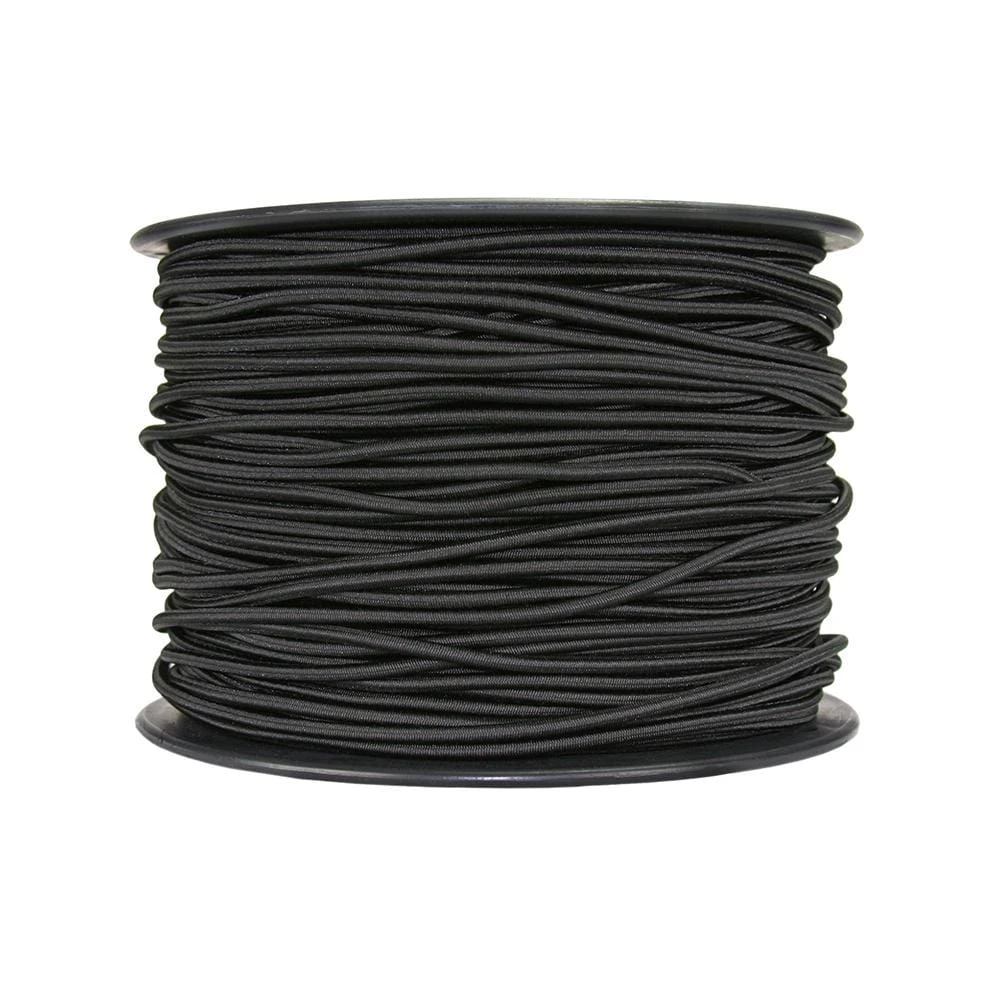 STERLING Shock Cord 3mm (1/8") Per Metre Black 1 STERLING Shock Cord 3mm (1/8") Per Metre Black
